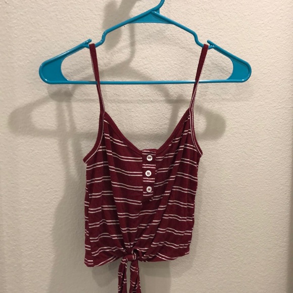hollister stripped crop tank - Picture 1 of 3